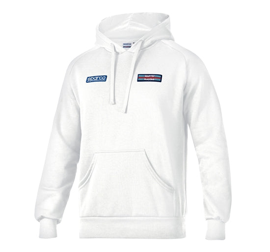 Sparco Hoodie Martini Stripes XXL - White