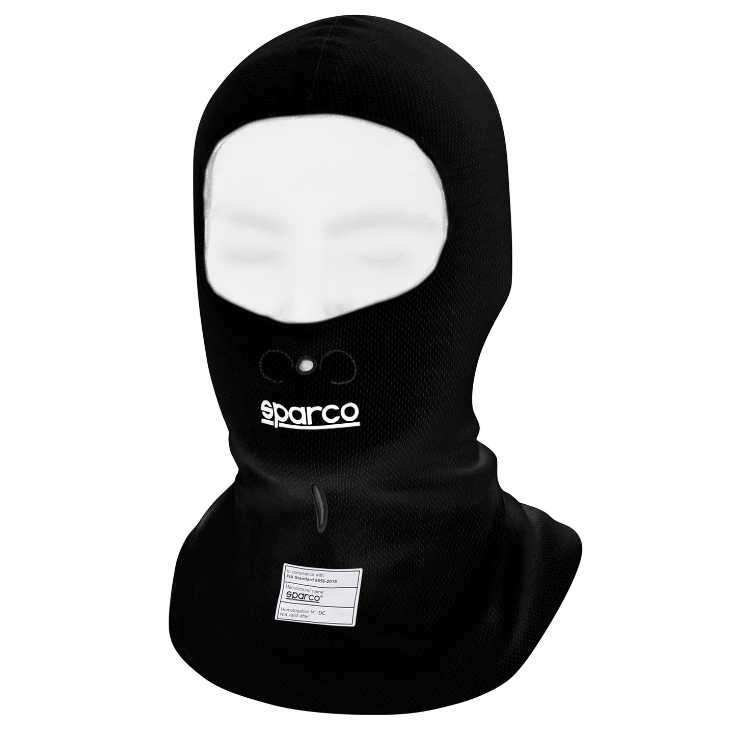Sparco Balaclava Hood Pista Black