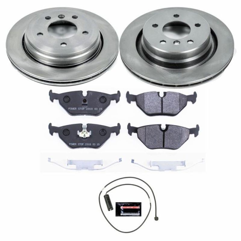 Power Stop 98-02 BMW Z3 Rear Track Day SPEC Brake Kit PowerStop