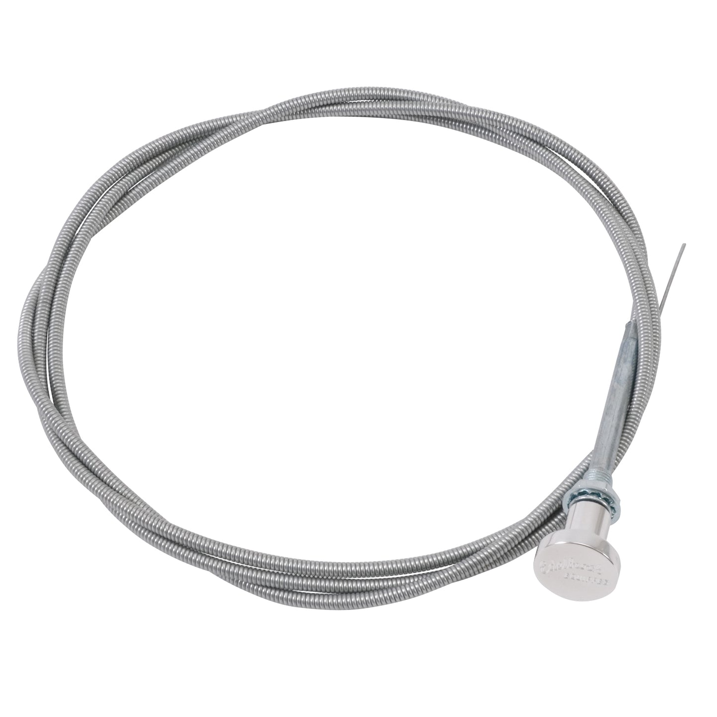Edelbrock Universal Carburetor Choke Cable With Polished Knob - 8013 Edelbrock