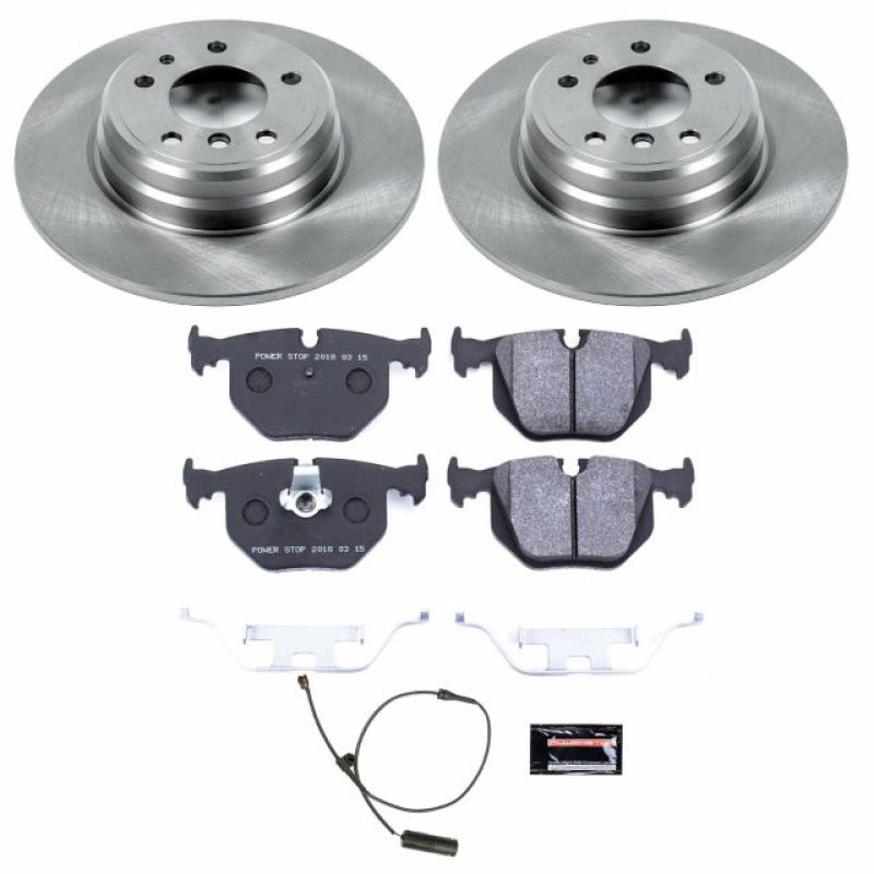 Power Stop 1995 BMW 740i Rear Track Day Brake Kit PowerStop