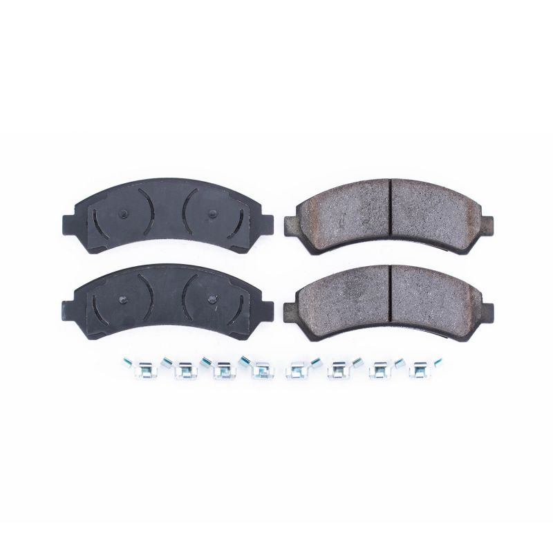 Power Stop 97-05 Chevrolet Blazer Front Z17 Evolution Ceramic Brake Pads w/Hardware PowerStop