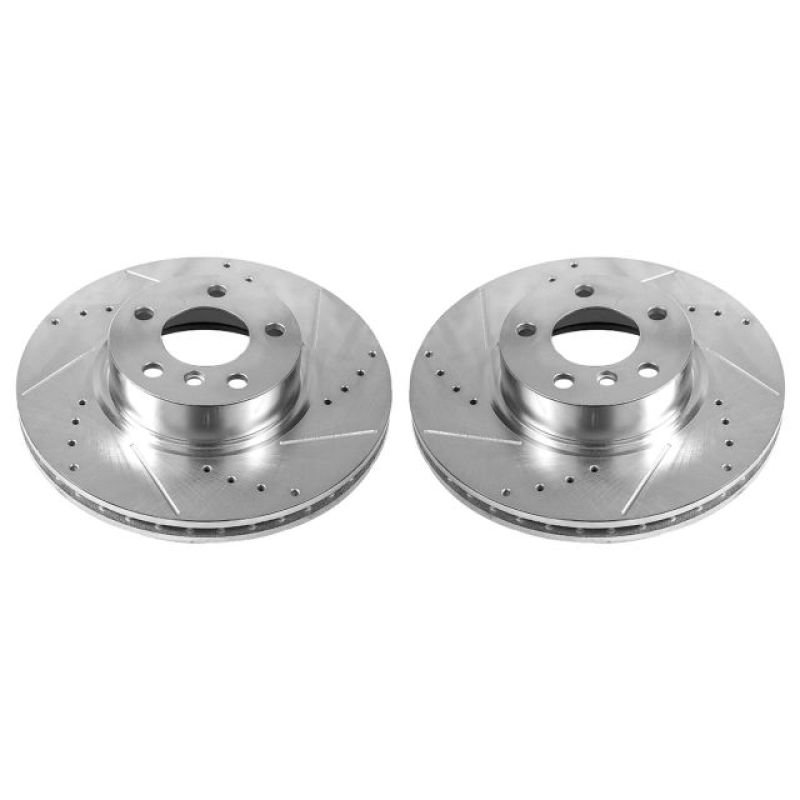 Power Stop 11-17 BMW X3 Front Evolution Drilled & Slotted Rotors - Pair PowerStop