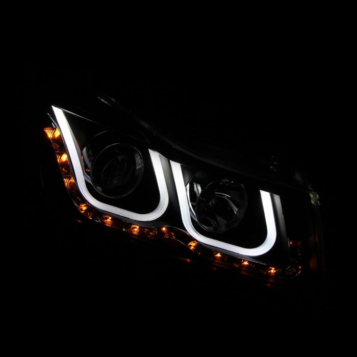 ANZO CHEVY CRUZE 11-15 PROJECTOR U-BAR HEADLIGHTS BLACK - 121462