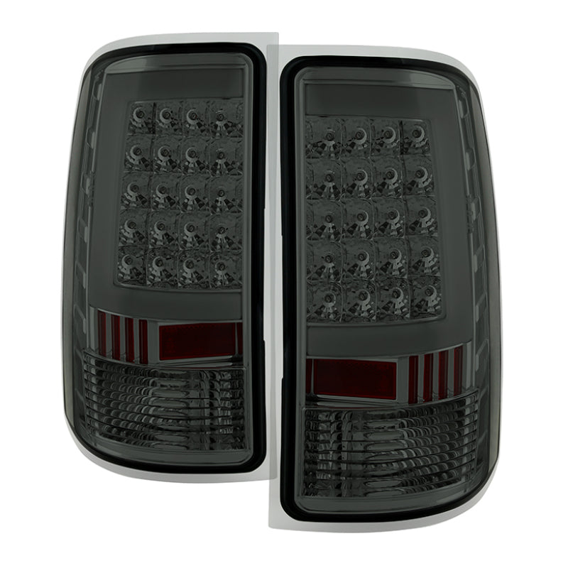 Xtune GMC Sierra 07-13 LED Tail Lights Smoke ALT-ON-GS07-G2-LED-SM SPYDER