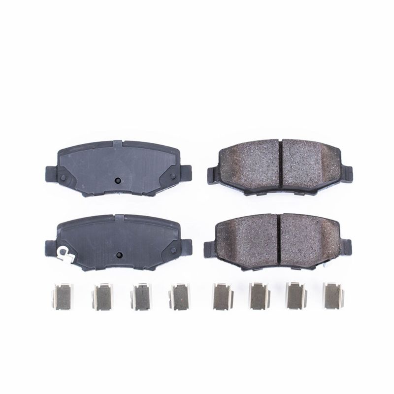 Power Stop 07-11 Dodge Nitro Rear Z17 Evolution Ceramic Brake Pads w/Hardware PowerStop