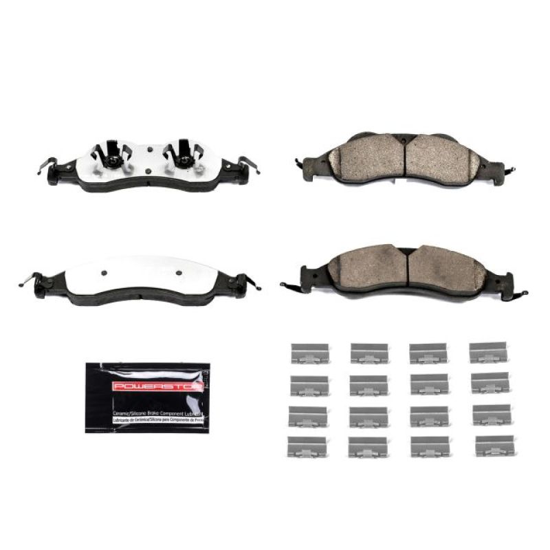 Power Stop 07-09 Ford Expedition Front Z36 Truck & Tow Brake Pads w/Hardware PowerStop