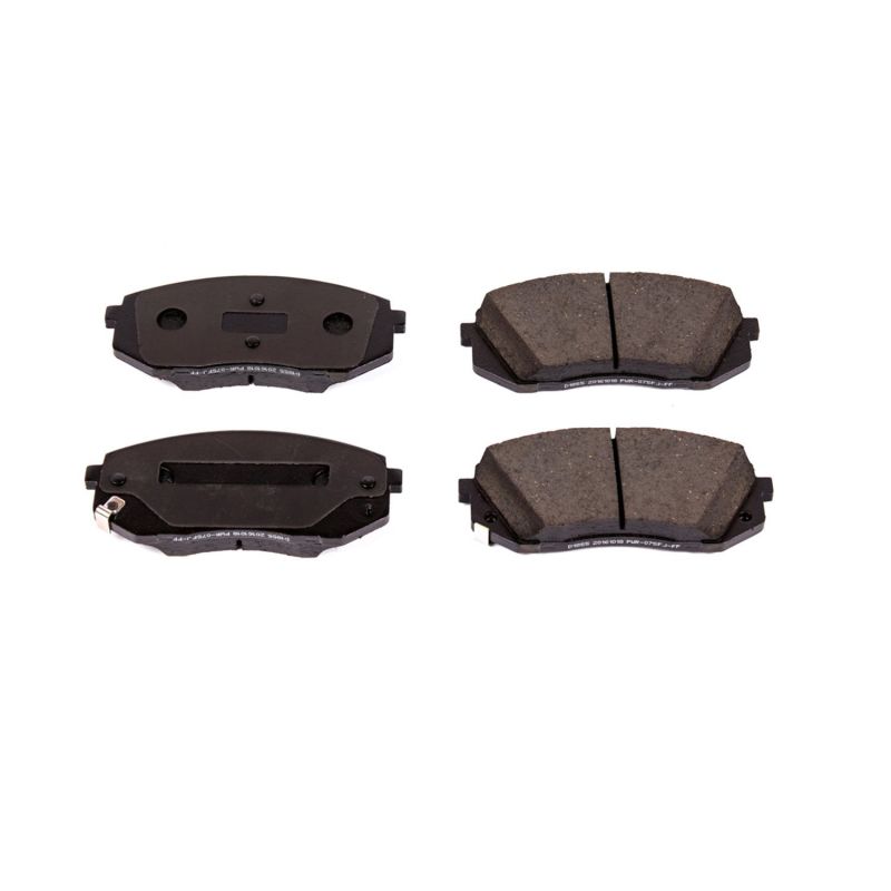 Power Stop 2019 Hyundai Elantra GT Front Z16 Evolution Ceramic Brake Pads PowerStop