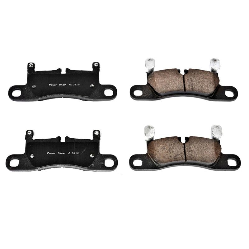 Power Stop 11-18 Porsche Cayenne Rear Z17 Evolution Ceramic Brake Pads w/Hardware PowerStop