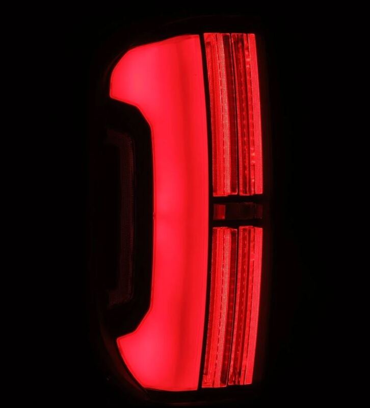 AlphaRex 672052 14-21 Toyota Tundra Nova-Series LED Tail Lights - Black Red