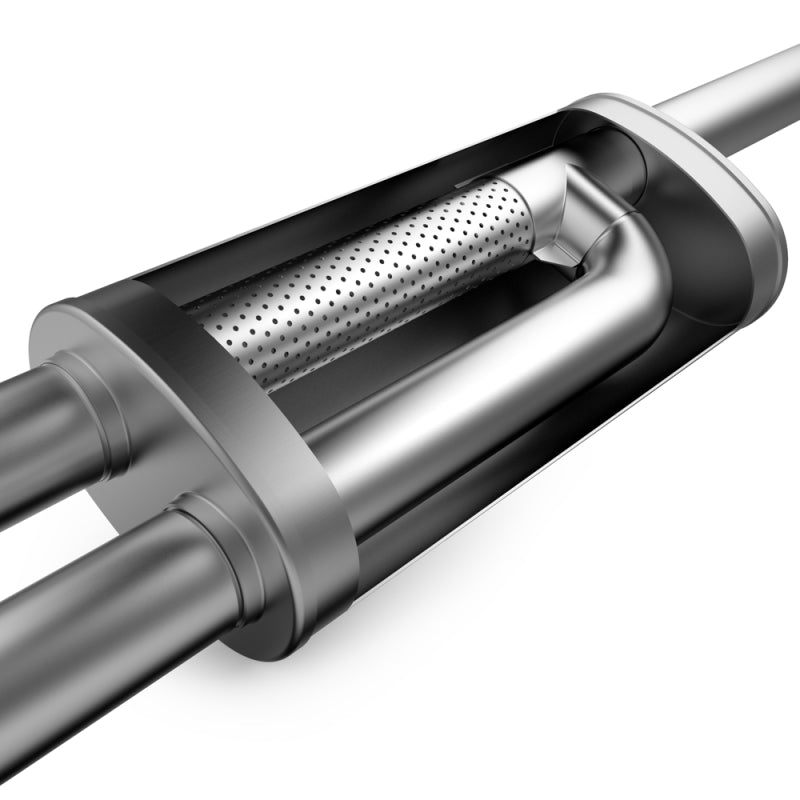 MagnaFlow 2021 Ford Bronco Overland Series Cat-Back Exhaust w/ Single Straight Driver Exit- No Tip Magnaflow