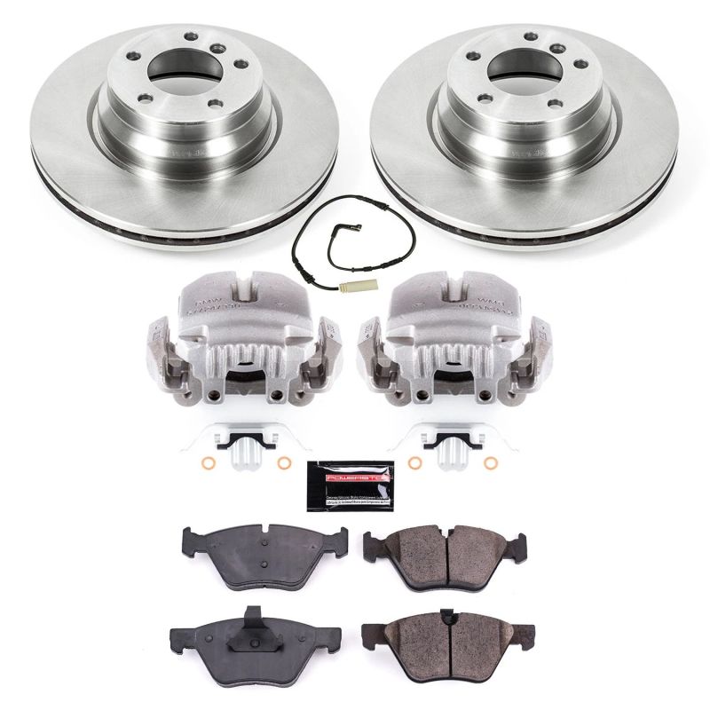 Power Stop 2006 BMW 330i Front Autospecialty Brake Kit w/Calipers PowerStop
