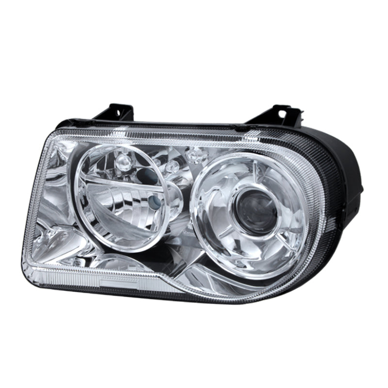 Xtune Chrysler 300C w/ Halogen Projection Style Only 05-10 Headlights Left HD-JH-C300C-OEM-L SPYDER