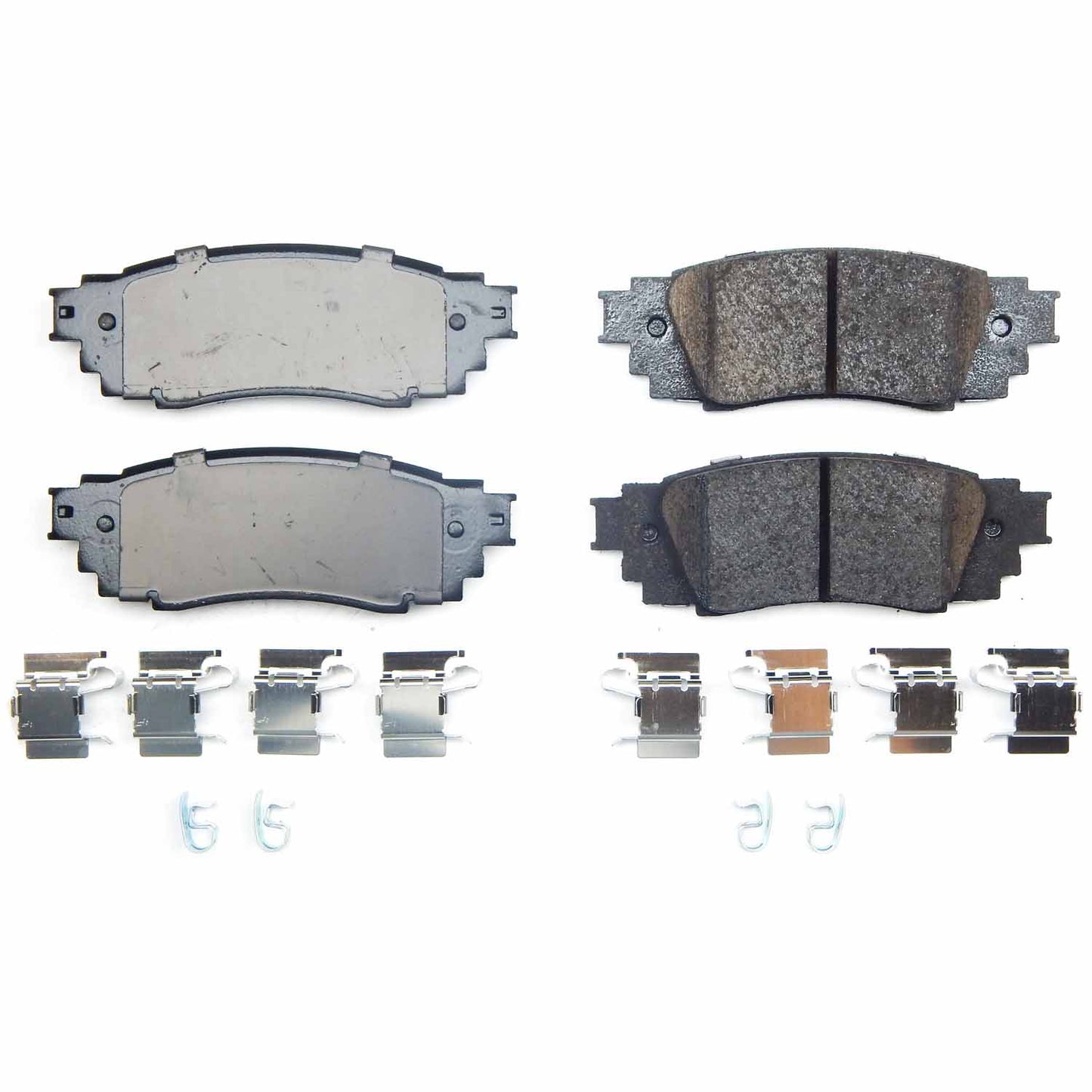 Power Stop 2024 Toyota Venza Rear Z17 Evo Ceramic Pad w/Hardware