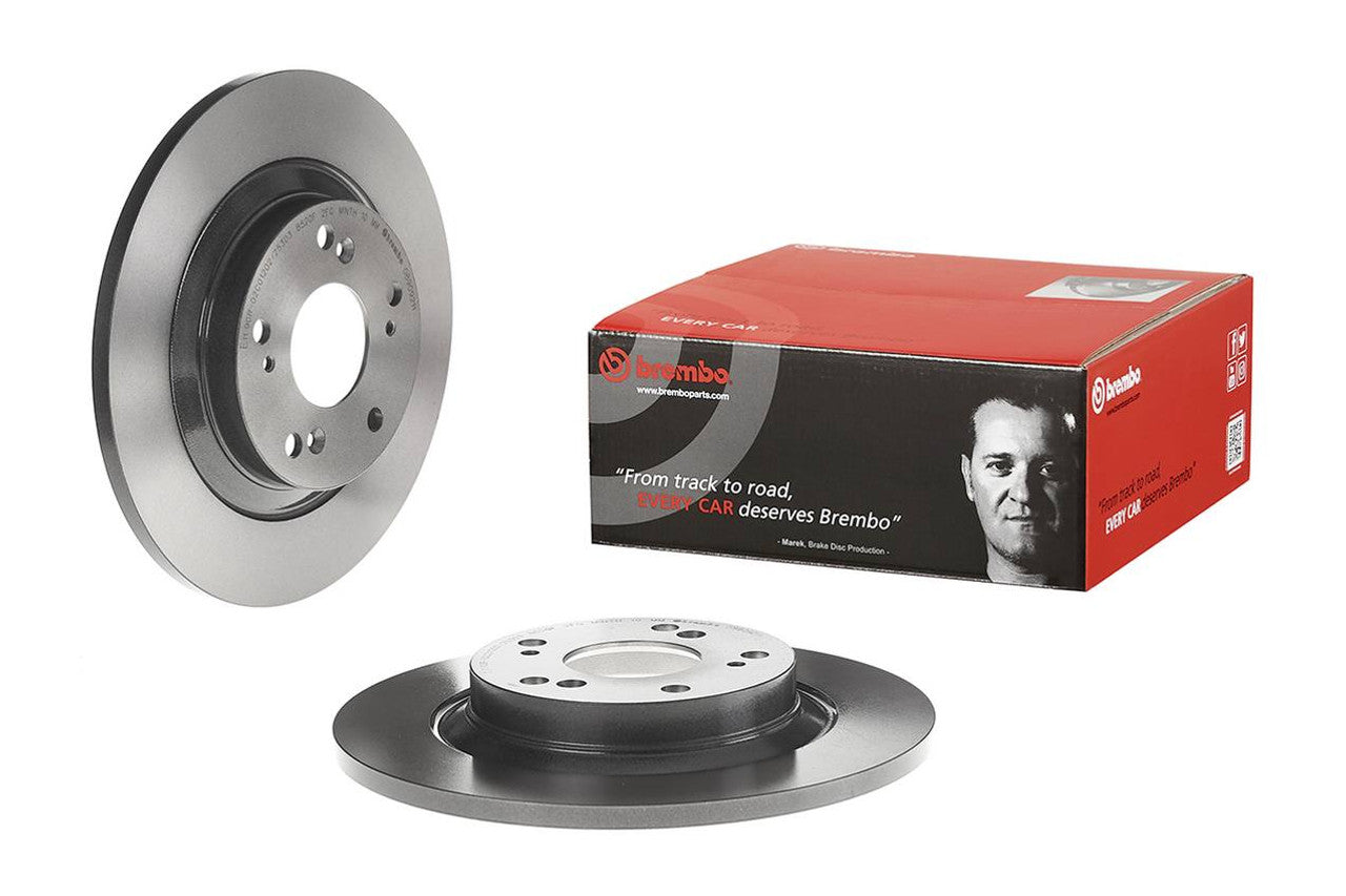 Brembo 15-18 Porsche Macan Front Grooved UV Coated Rotor