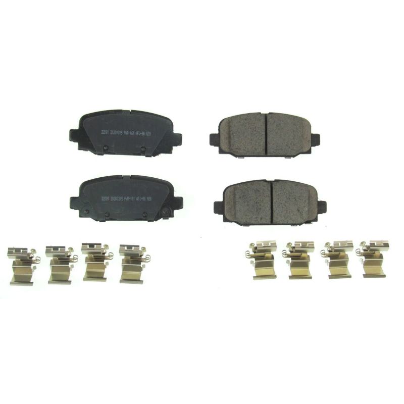 Power Stop 18-19 Jeep Compass Rear Z17 Evolution Ceramic Brake Pads w/Hardware PowerStop