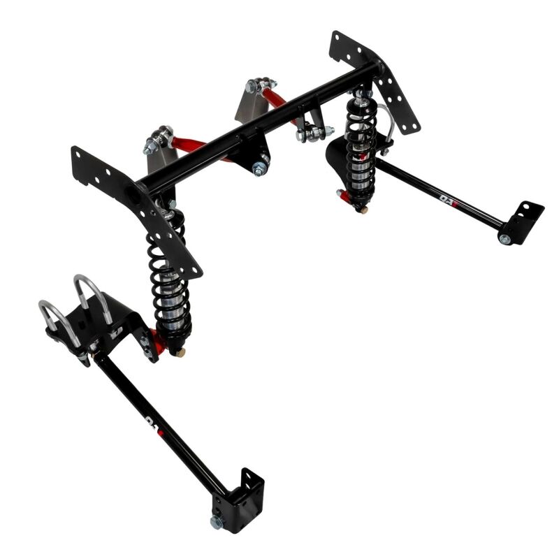 QA1 62-76 Mopar A-Body Rear Four Link Kit w/ 8 3/4in Housing - Single Adjustable