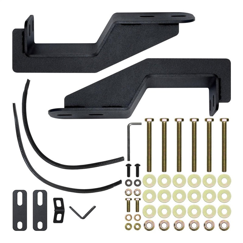 Westin 16-23 Toyota Tacoma Pro-Series Mid Width Front Bumper - Textured Black Westin