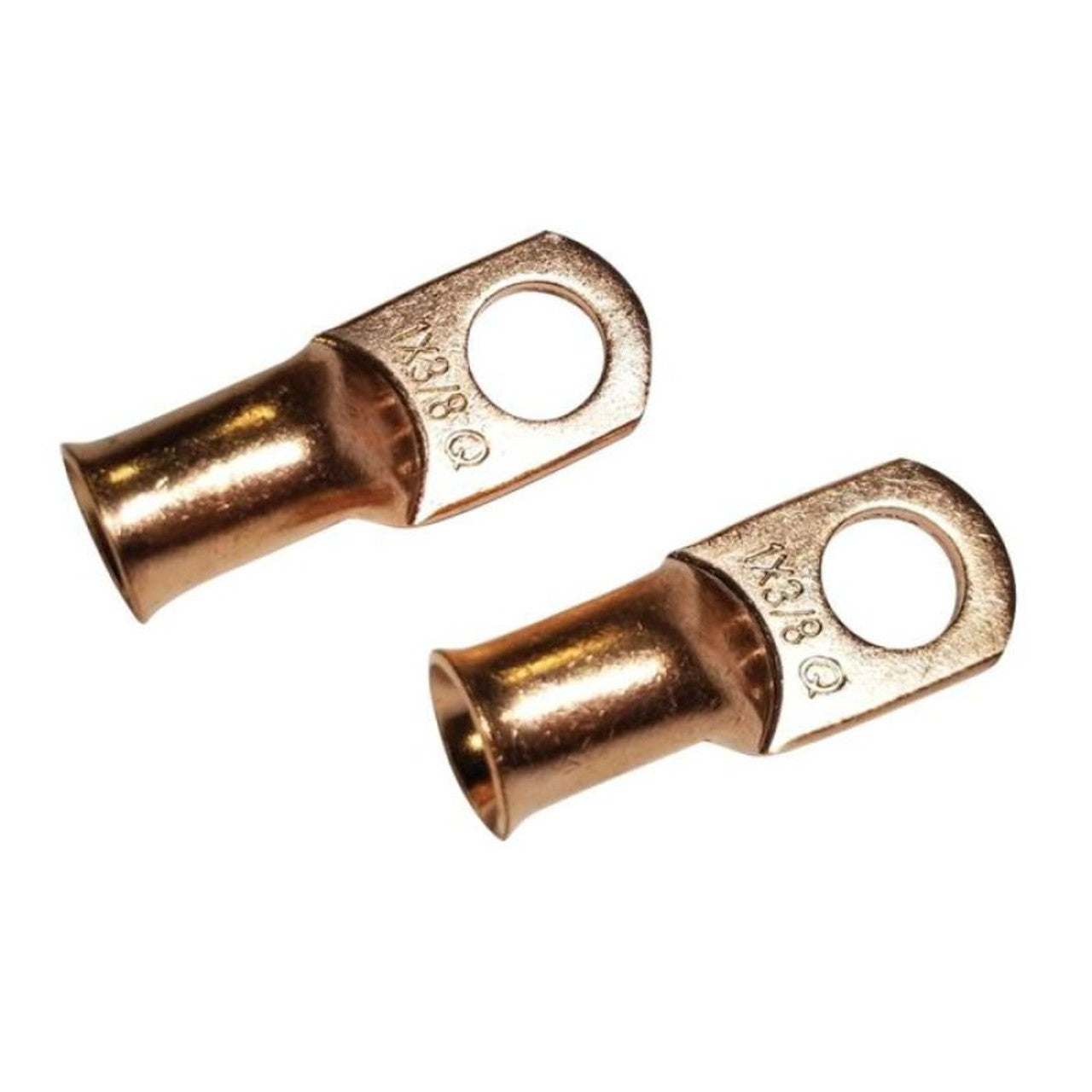 Moroso 5/16in Dia Stud 6 GA Wire Crimp/Solder Battery Cable Terminal Kit (2 Pack)