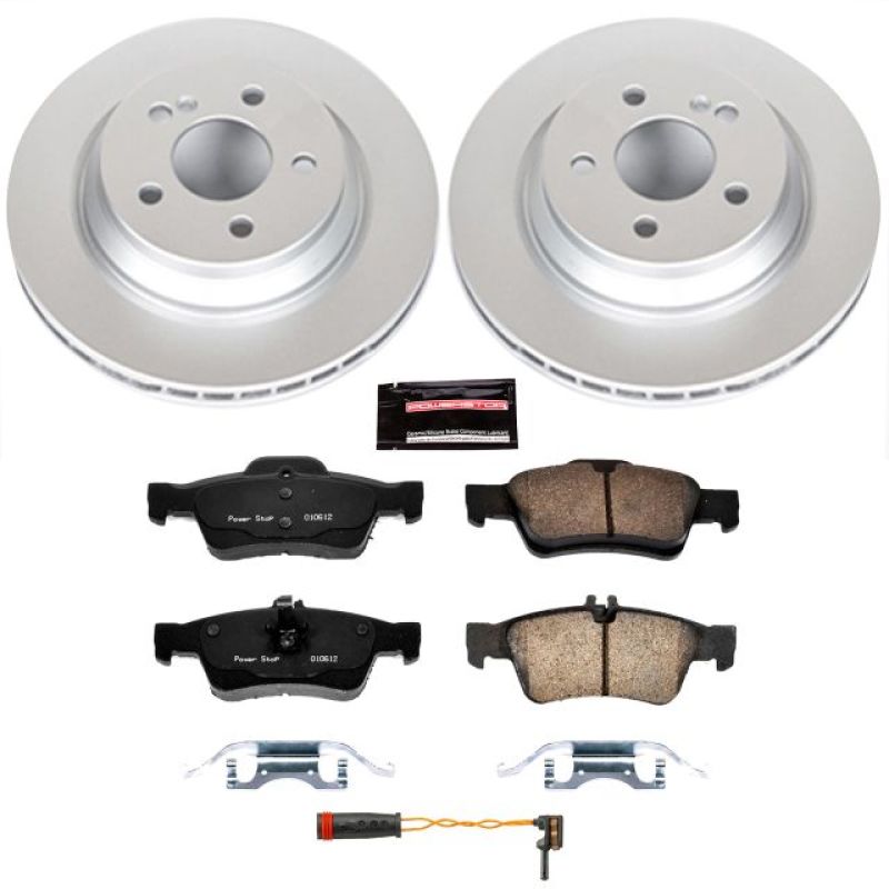 Power Stop 12-13 Mercedes-Benz S350 Rear Z23 Evolution Sport Coated Brake Kit PowerStop