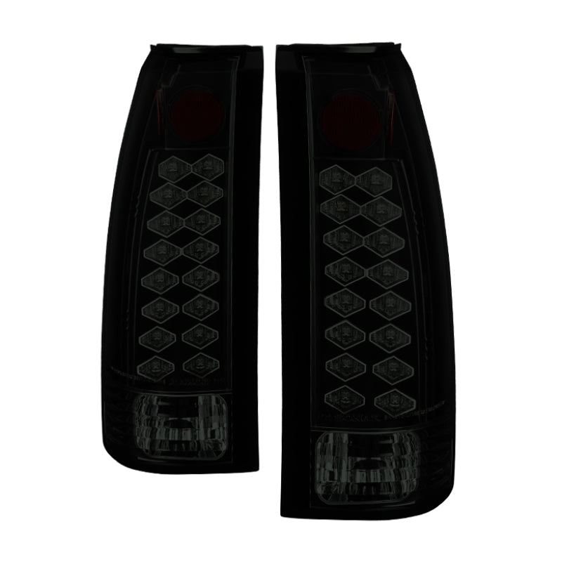 Spyder Chevy C/K Series 1500 88-98/GMC Sierra 88-98 LED Tail Lights Blk Smke ALT-YD-CCK88-LED-BSM SPYDER