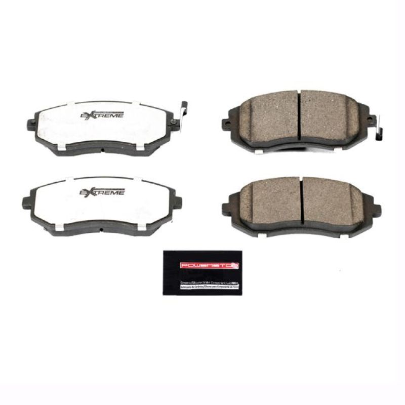Power Stop 05-06 Saab 9-2X Front Z26 Extreme Street Brake Pads w/Hardware PowerStop