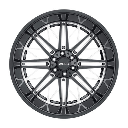 Weld Off-Road W145 22X10 Cascade 5X114.3 5X127 ET-18 BS4.75 Gloss Black MIL 78.1