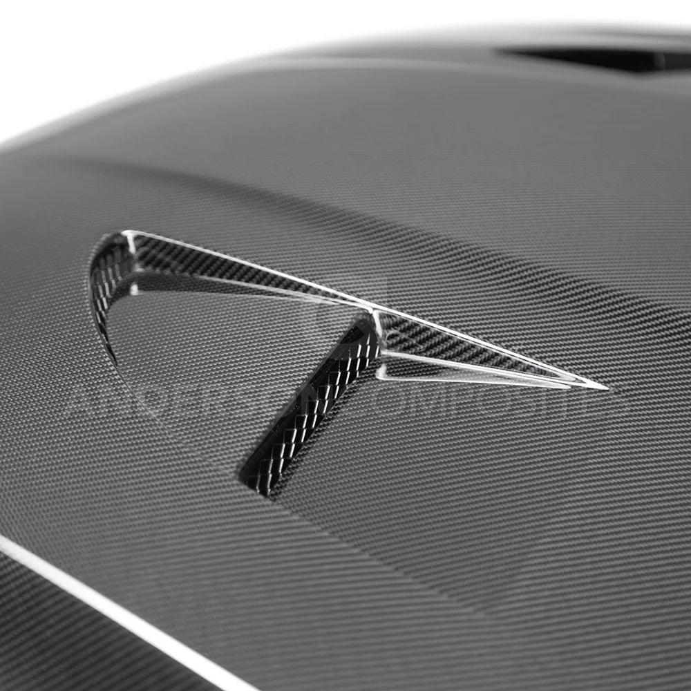 Anderson Composites 16-18 Ford Focus RS Carbon Fiber Hood Type-SA - AC-HD16FDFO-SA