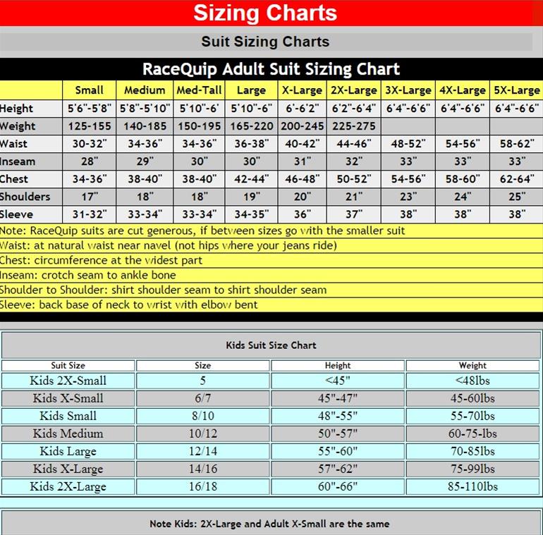 111002 RaceQuip Racing Apparel Jacket