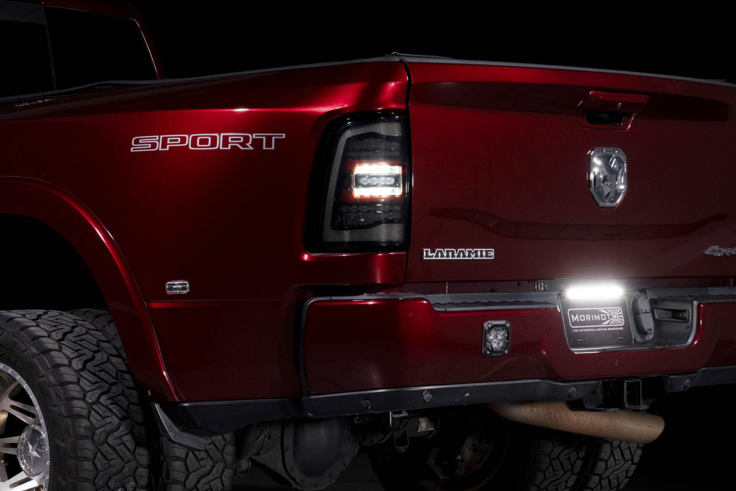 XB LED Tail Lights: Ram HD (19+ / Smoked Lens / Set)