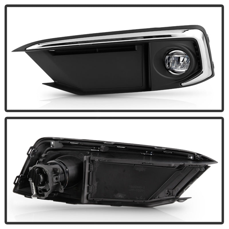 Spyder Honda Civic 2019+ OEM LED Fog Lights w/ OEM switch - Clear FL-HC2019-LED-C SPYDER