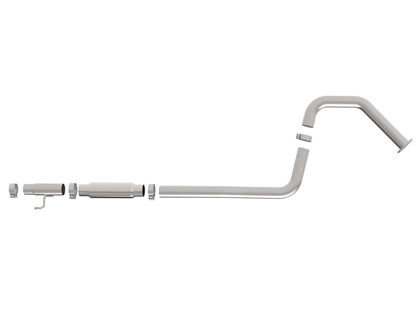 aFe Hyundai Elantra GT 18-20 L4-1.6L (t) Takeda 3 IN 304 Stainless Steel Mid-Pipe - 49-37001 aFe