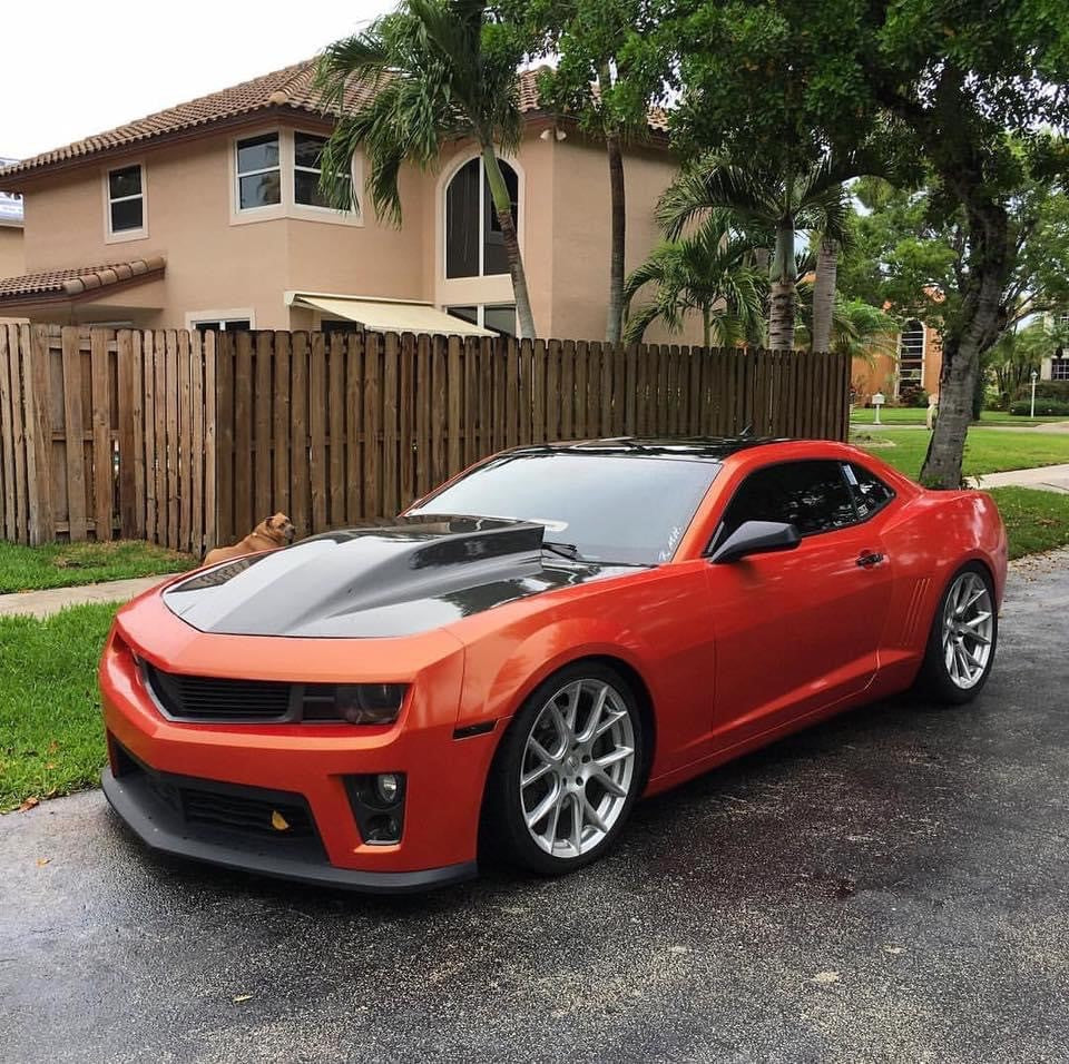 Anderson Composites 10-15 Camaro Carbon Fiber Cowl Hood AC-HD1011CHCAM-CP