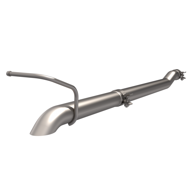 QTP 07-18 Jeep Wrangler JK 3.6L/3.8L Eliminator Cat-Back Crawler Exhaust QTP