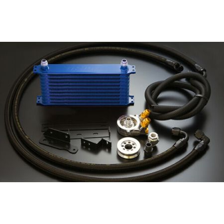 GReddy 17+ JDM Specific Subaru BRZ 10-Row Oil Cooler Kit with Shroud