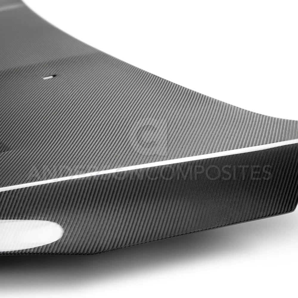 Anderson Composites 16-18 Ford Focus RS Carbon Fiber Hood Type-SA - AC-HD16FDFO-SA