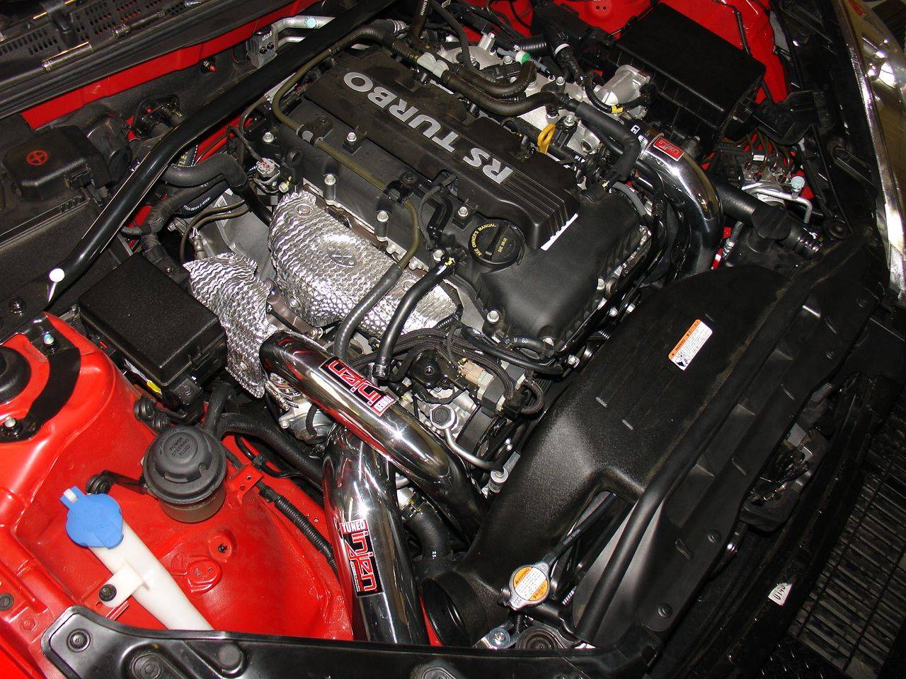 Injen 2010-2012 Hyundai Genesis L4-2.0L Turbo SP Cold Air Intake System (Black) - SP1386BLK Injen