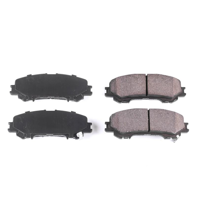 Power Stop 17-19 Nissan Titan Rear Z16 Evolution Ceramic Brake Pads PowerStop