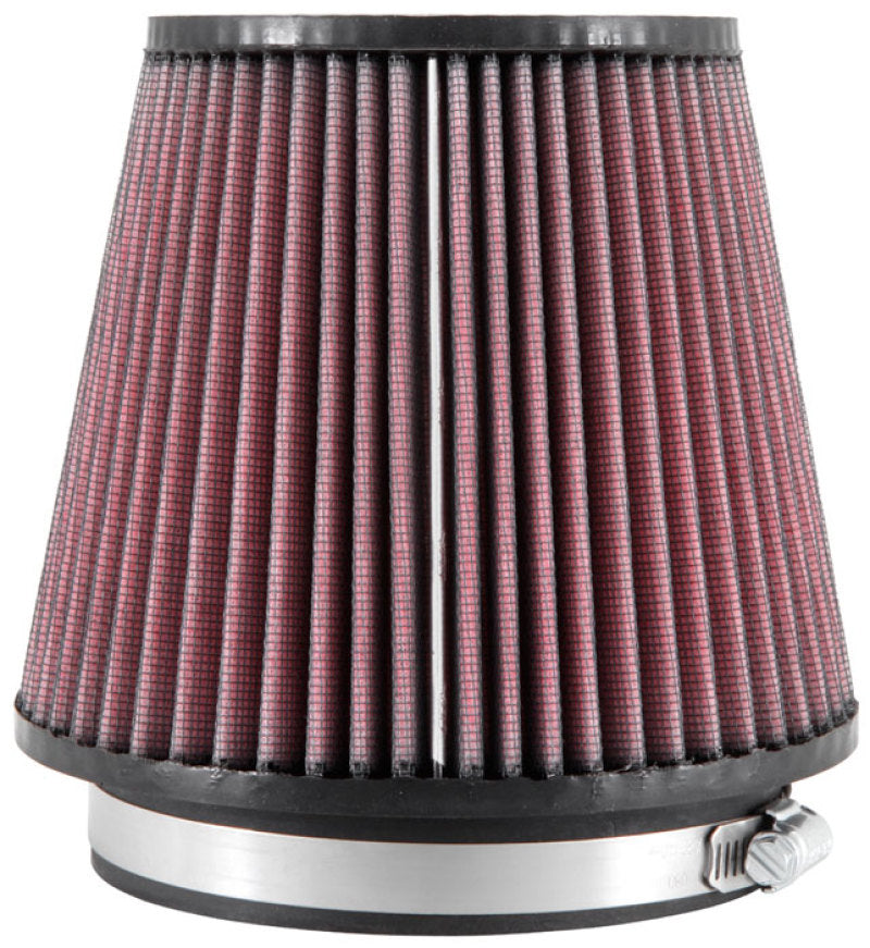 K&N Filter Universal Rubber Filter 5in Flange 6.5in Base 4.5in Top 5.5in Height K&N Engineering