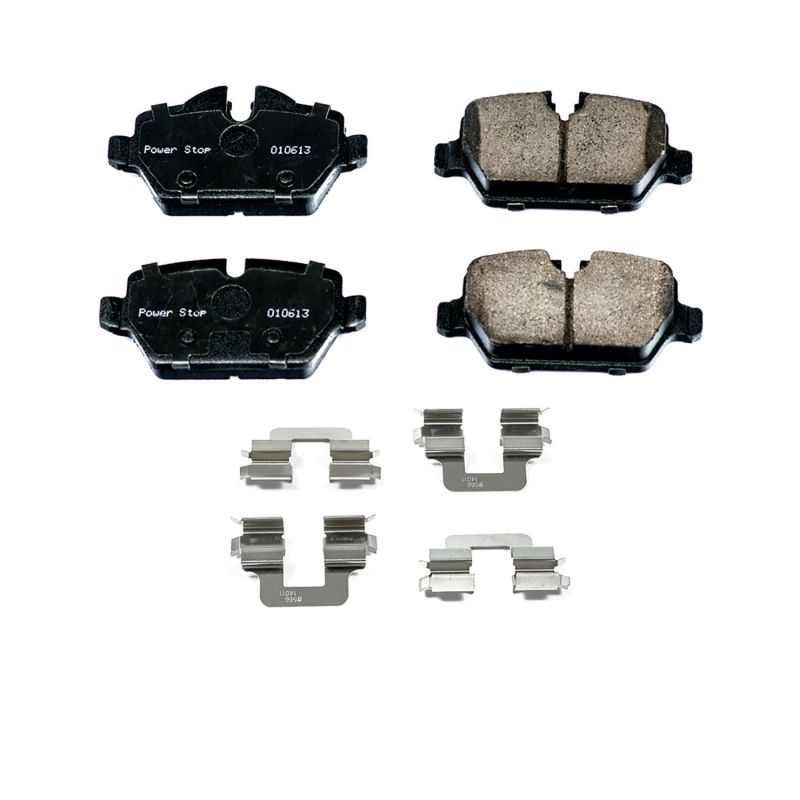 Power Stop 11-16 Mini Cooper Countryman Rear Z17 Evolution Ceramic Brake Pads w/Hardware PowerStop