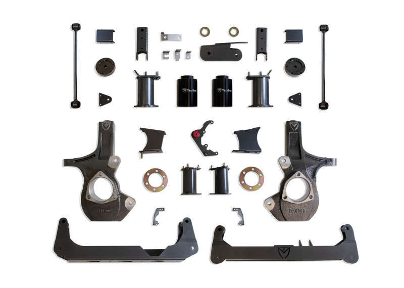 Maxtrac 07-14 GM SUV 4WD 7in Lift Kit Brackets & Hardware