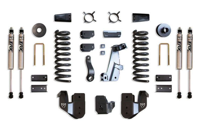 MaxTrac 14-18 Dodge RAM 2500 4WD 8in Lift Kit w/ Radius Arm Brackets & Vulcan 2.0 IFP Shocks