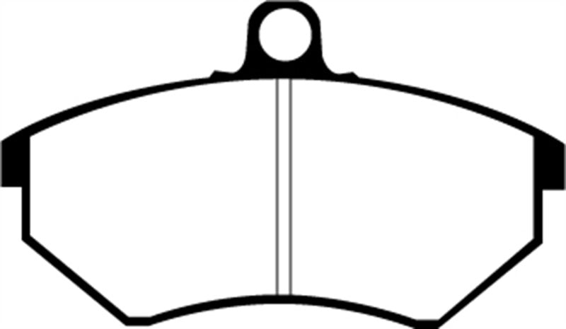 EBC RedStuff Front Brake Pads - DP3841C EBC