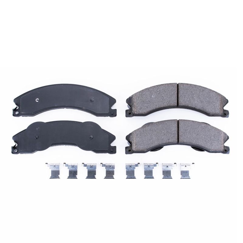 Power Stop 2011 GMC Sierra 2500 HD Front or Rear Z17 Evolution Ceramic Brake Pads w/Hardware PowerStop