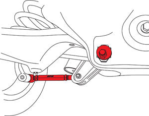 SPC Performance Acura RDX Rear Adjustable Arm and Toe Cam Set 67595 SPC Performance
