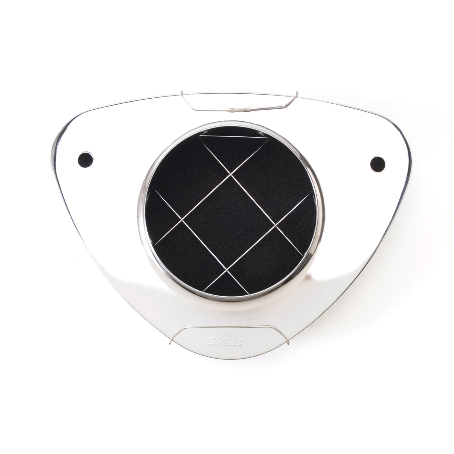 Edelbrock Pro-Flo 1000 Series Chrome Air Cleaner With Foam Element With 5-1/8" Air Horn - 1002 Edelbrock