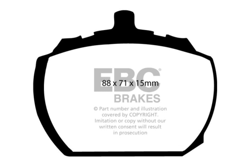 EBC GreenStuff Front Brake Pads - DP2240 EBC
