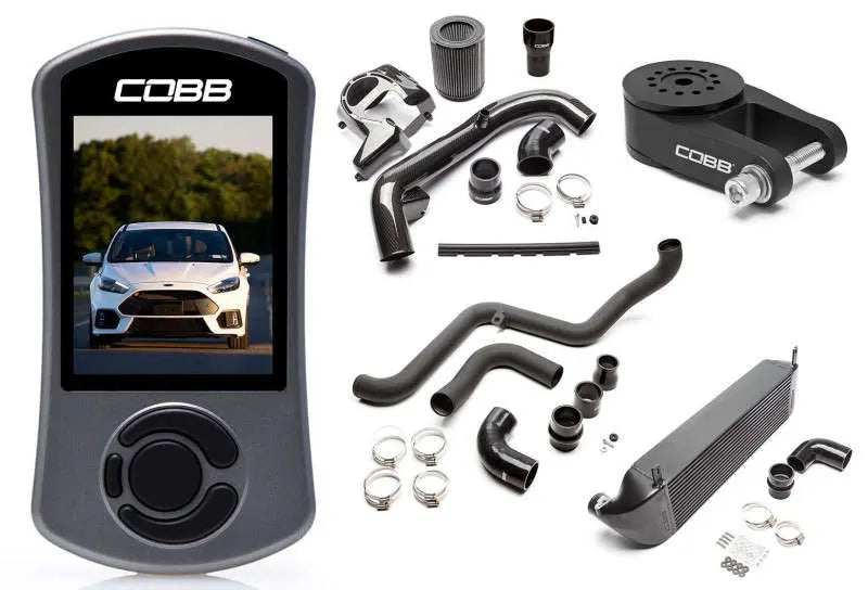 COBB 16-18 Ford Focus RS Stage 2 Power Package - Black FOR0040020BK COBB