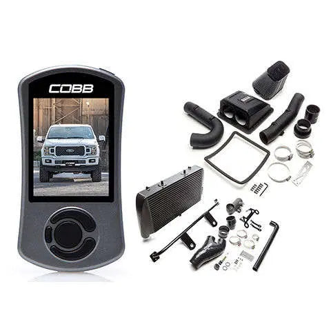 COBB 18-20 Ford F-150 Ecoboost 2.7L Stage 1+ Redline Carbon Fiber Power Package FOR008001P-RED COBB