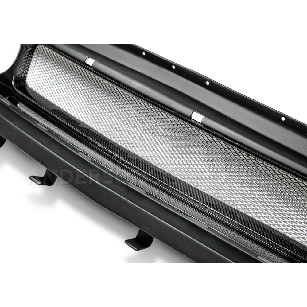 Anderson Composites 08-14 Challenger Carbon Fiber Front Grille - AC-FG0910DGCH-OE Anderson Composites